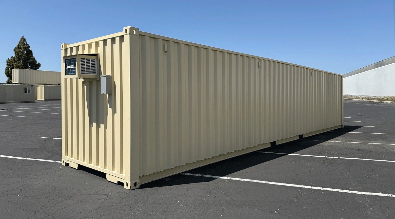 40ft New Ground Level Office Container - CONTAINERS DIRECT PTY LTD