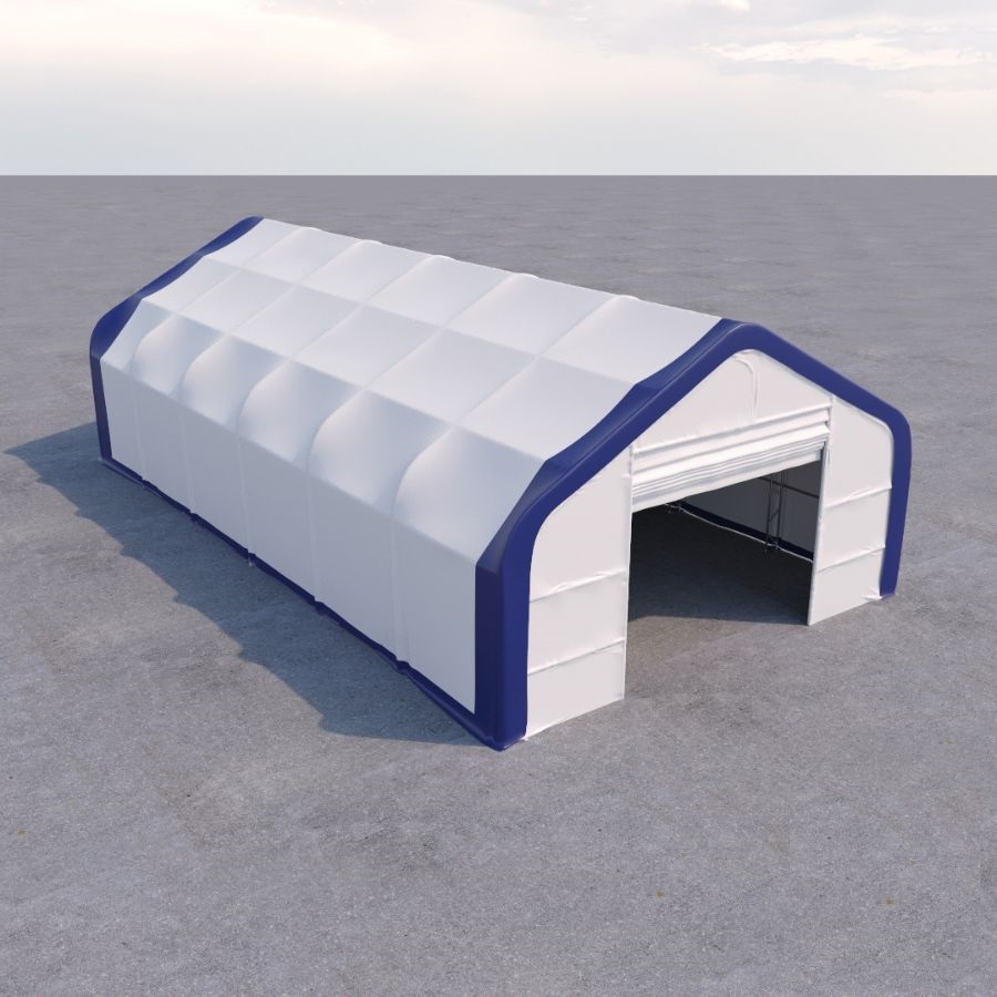 Dual Truss Storage Shelter (30&prime; x 60&prime; x 20&prime;) - CONTAINERS DIRECT PTY LTD