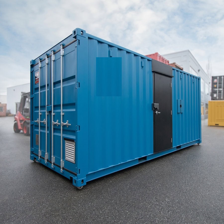 Shipyard Machinery Enclosure - CONTAINERS DIRECT PTY LTD