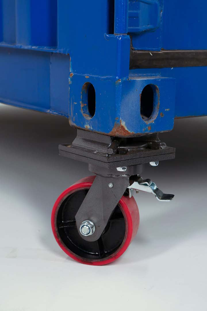 INSTA 8&rdquo; Container Swivel Caster - CONTAINERS DIRECT PTY LTD