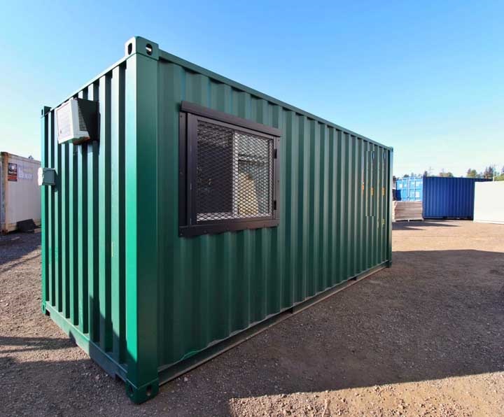 7&prime; Office Container + Storage Locker - CONTAINERS DIRECT PTY LTD