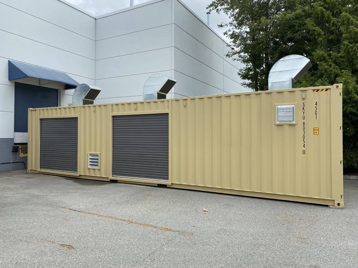 40&prime; Compressor Room - CONTAINERS DIRECT PTY LTD