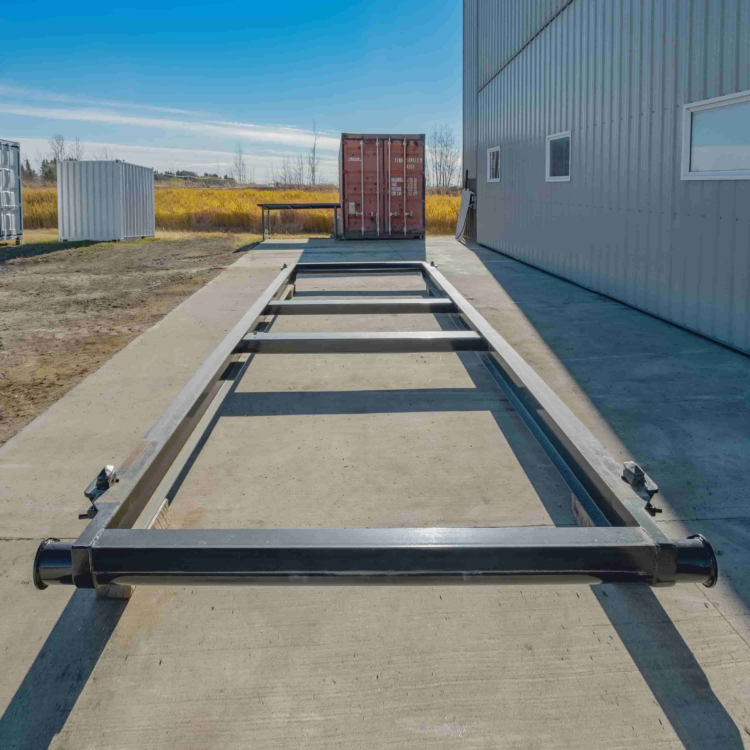 20&rsquo; Skid w/ Twist locks &ldquo;Non Grated&rdquo; - CONTAINERS DIRECT PTY LTD