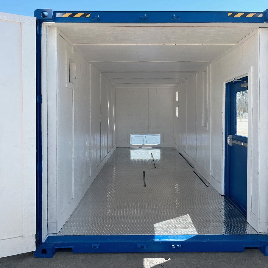 40&rsquo; Custom Equipment Enclosure - CONTAINERS DIRECT PTY LTD