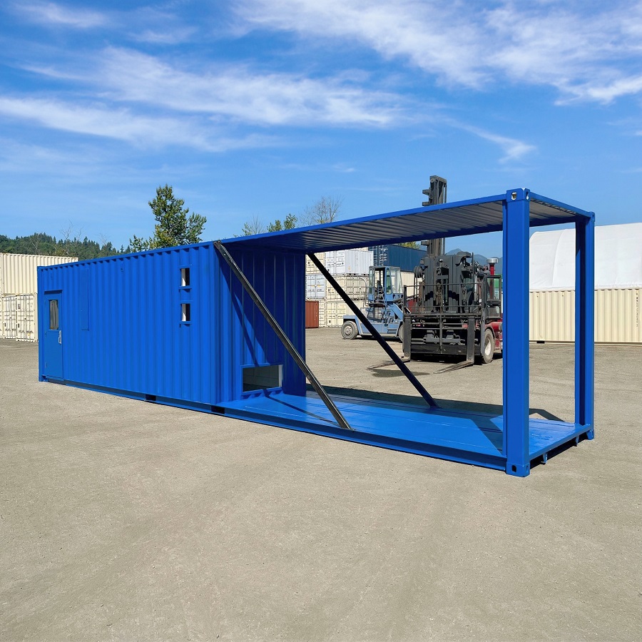 40&rsquo; Custom Equipment Enclosure - CONTAINERS DIRECT PTY LTD