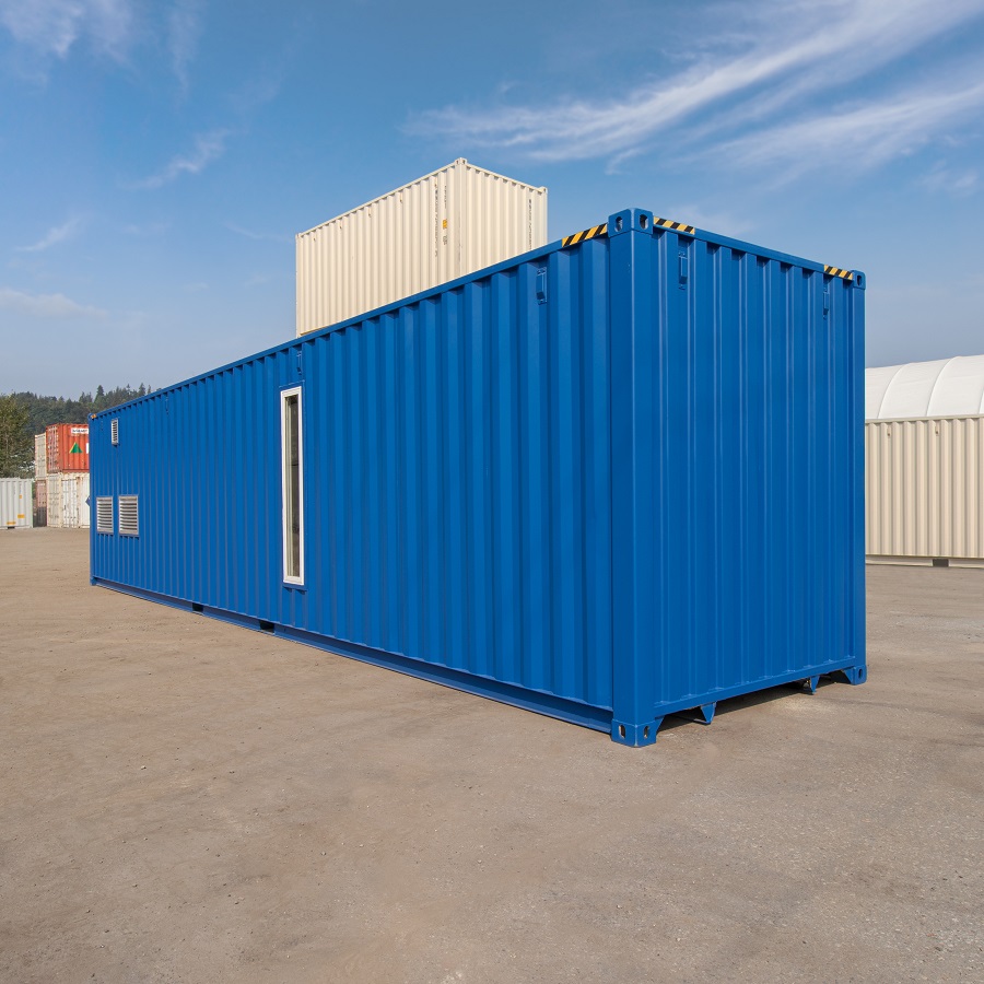 40&rsquo; Custom Equipment Housing Unit - CONTAINERS DIRECT PTY LTD
