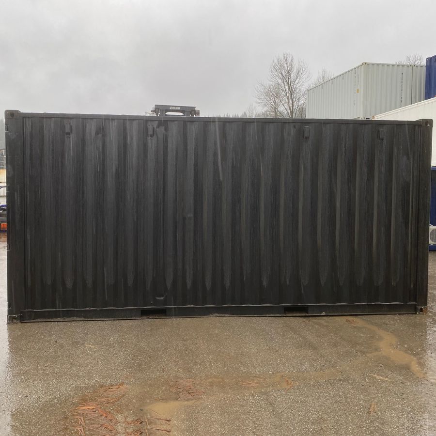 20&rsquo;HC New (1-Trip) Shipping Container &ndash; Painted Black - CONTAINERS DIRECT PTY LTD